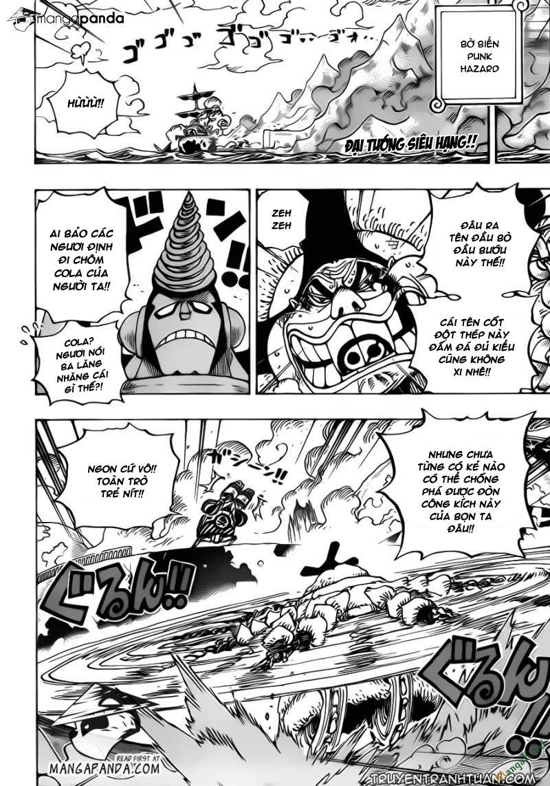 One Piece Chapter 695 - Trang 2