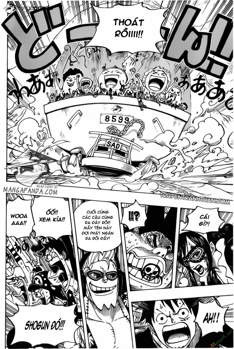 One Piece Chapter 695 - Trang 2