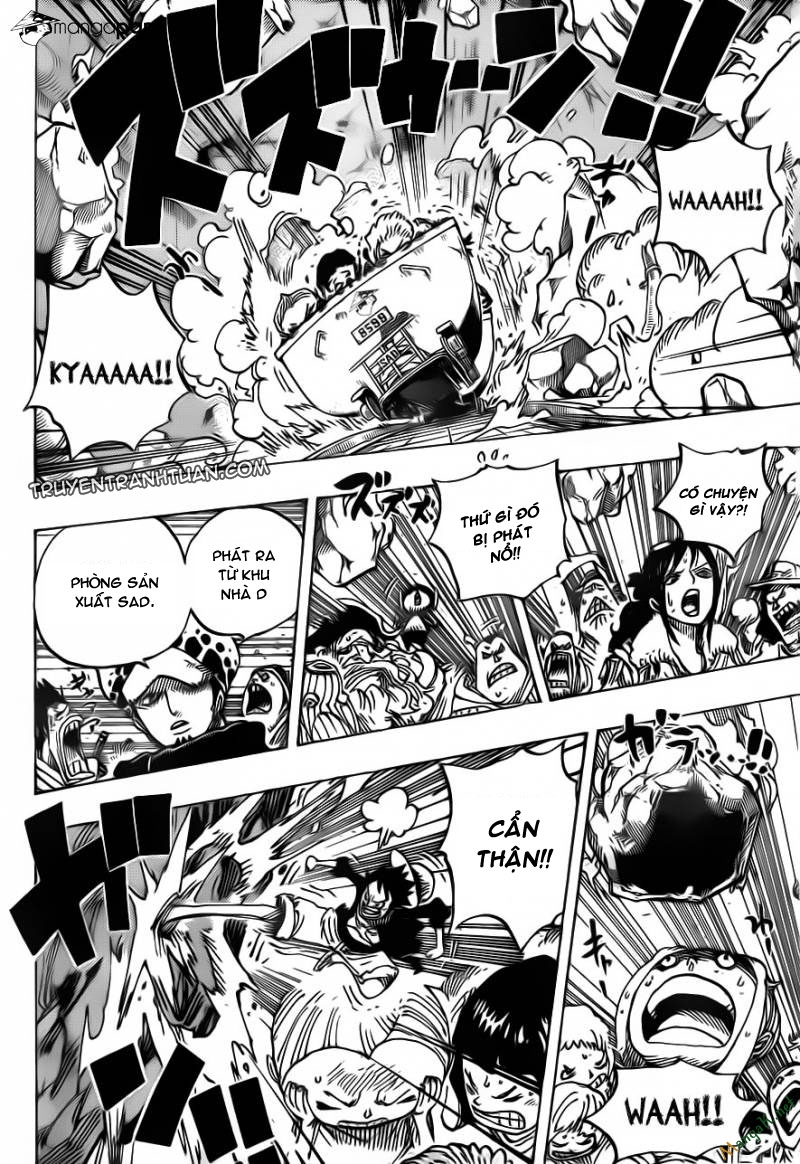 One Piece Chapter 694 - Trang 2