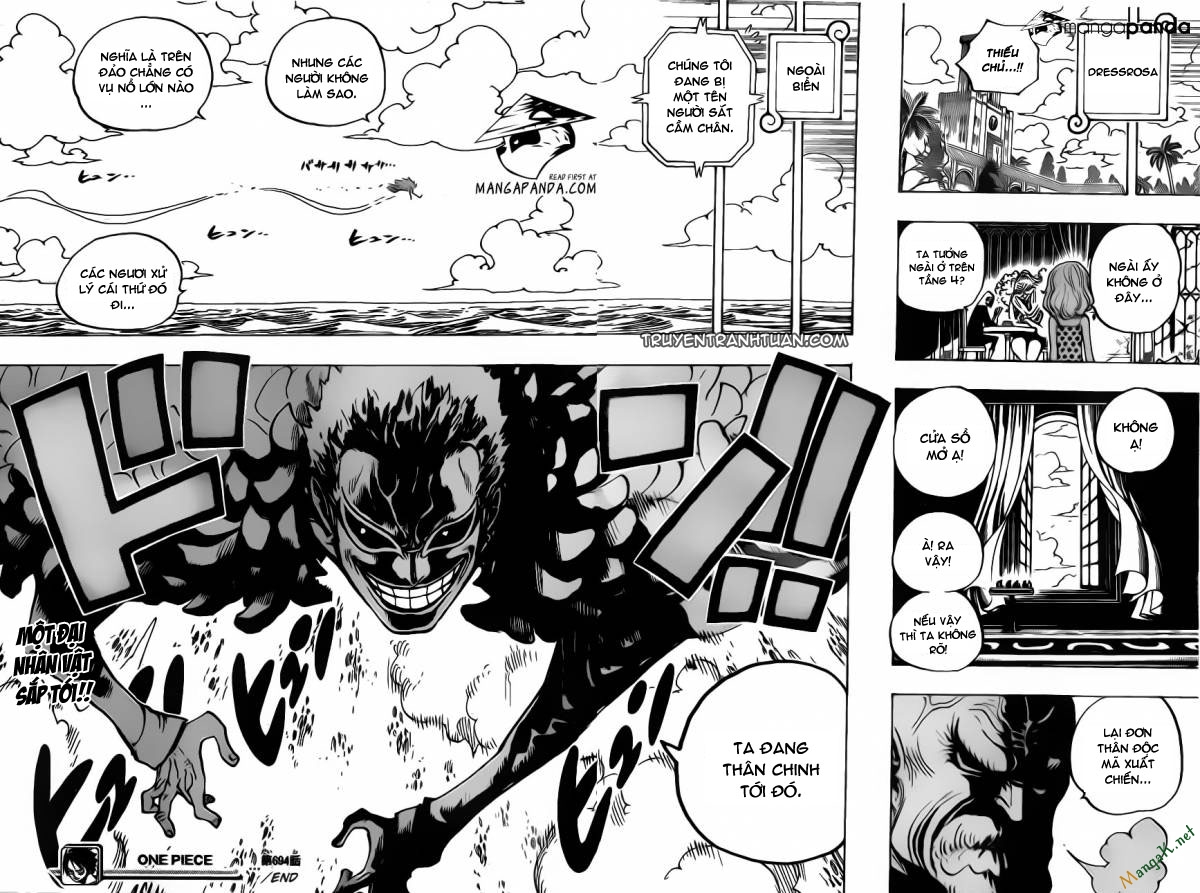 One Piece Chapter 694 - Trang 2