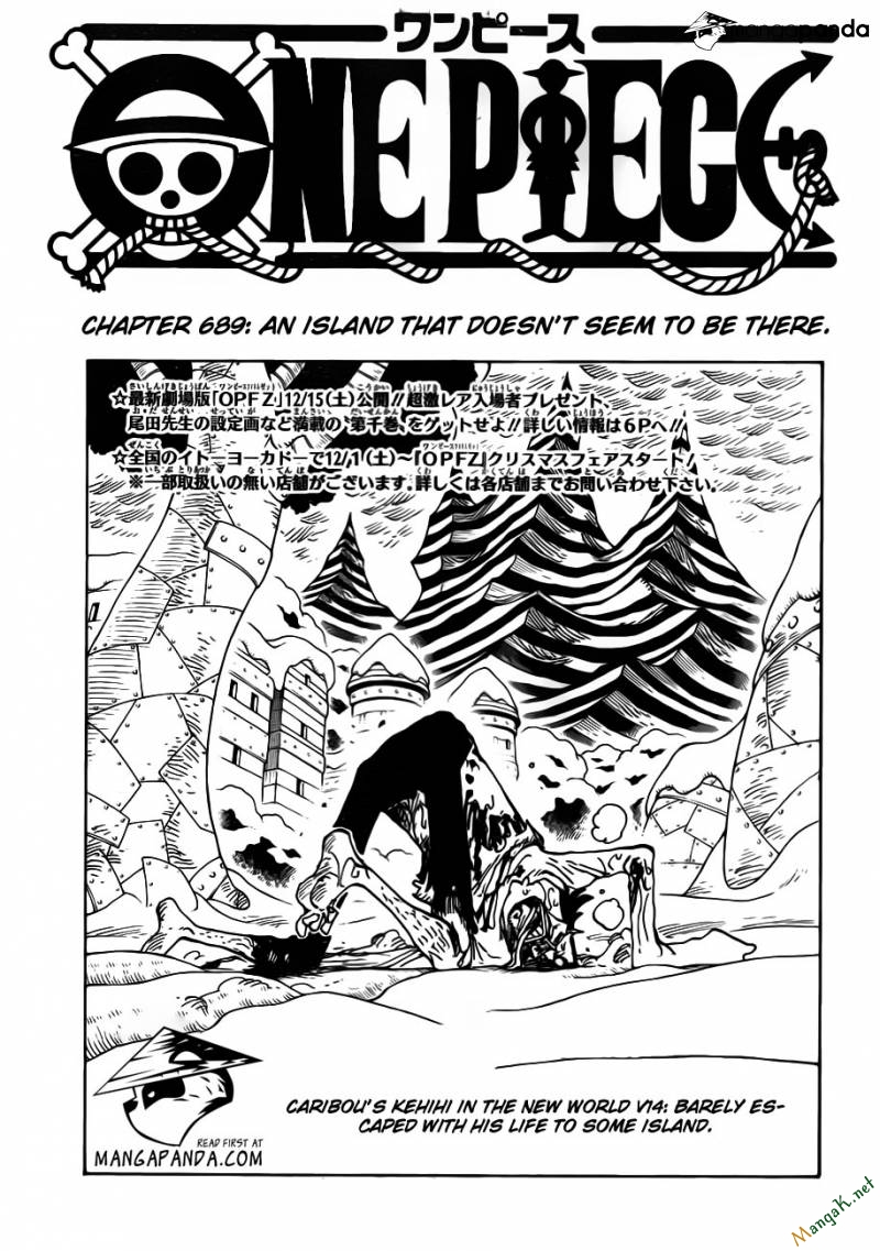 One Piece Chapter 689 - Trang 2