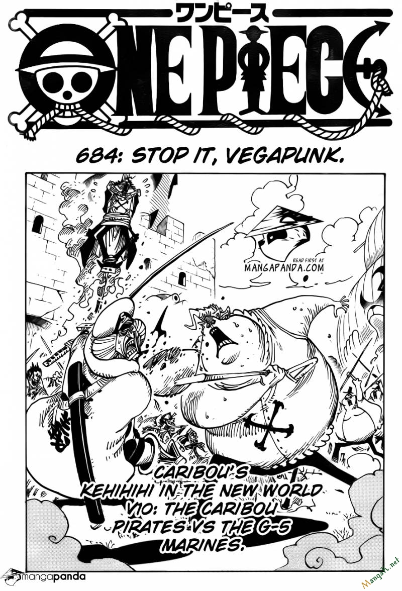 One Piece Chapter 684 - Trang 2