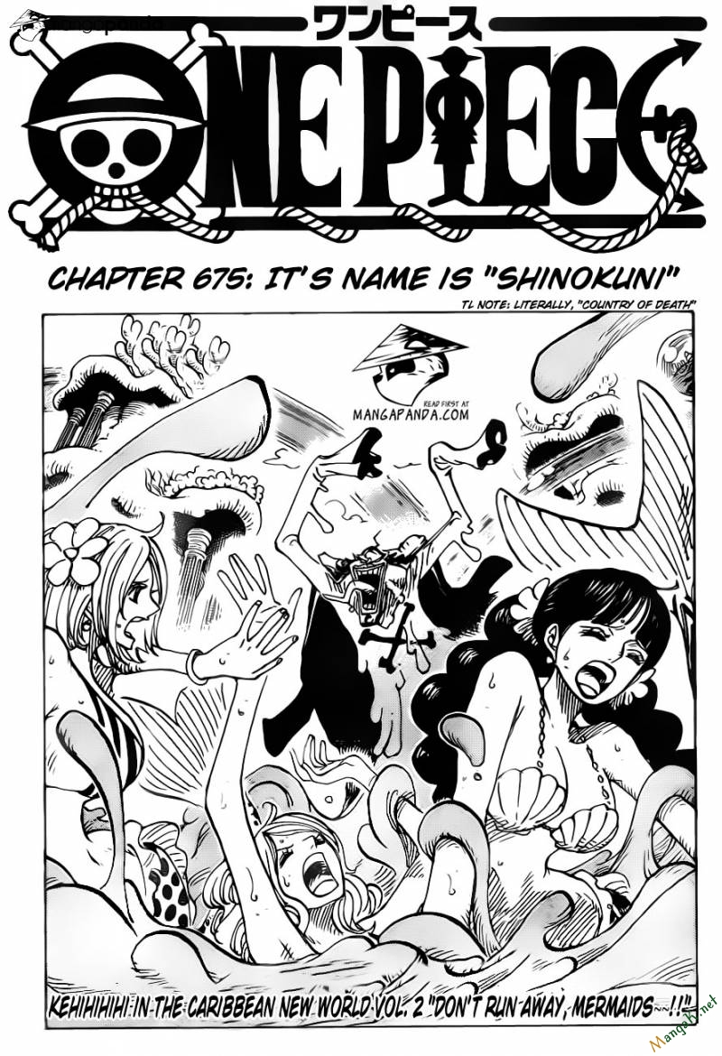 One Piece Chapter 675 - Trang 2