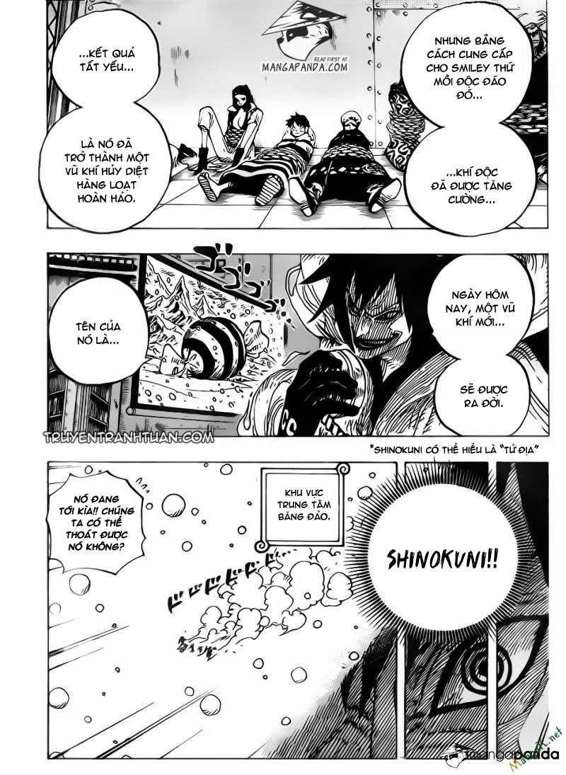 One Piece Chapter 675 - Trang 2