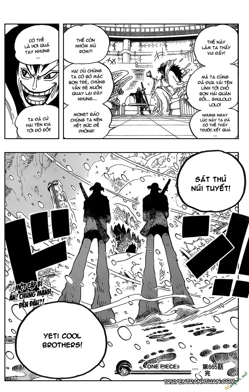 One Piece Chapter 665 - Trang 2