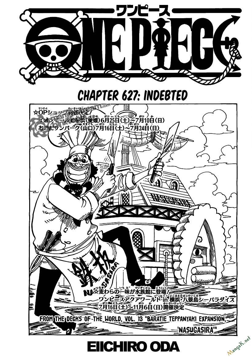 One Piece Chapter 627 - Trang 2