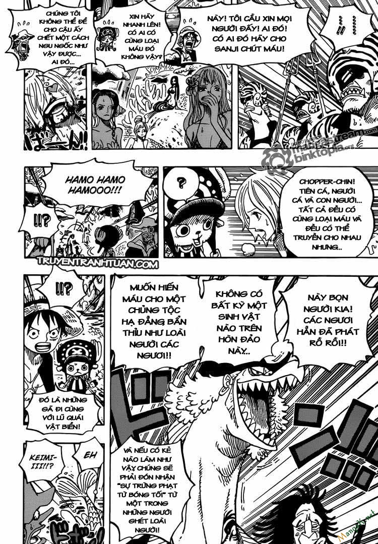 One Piece Chapter 609 - Trang 2