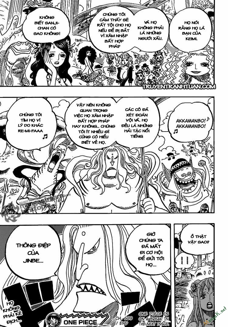 One Piece Chapter 609 - Trang 2