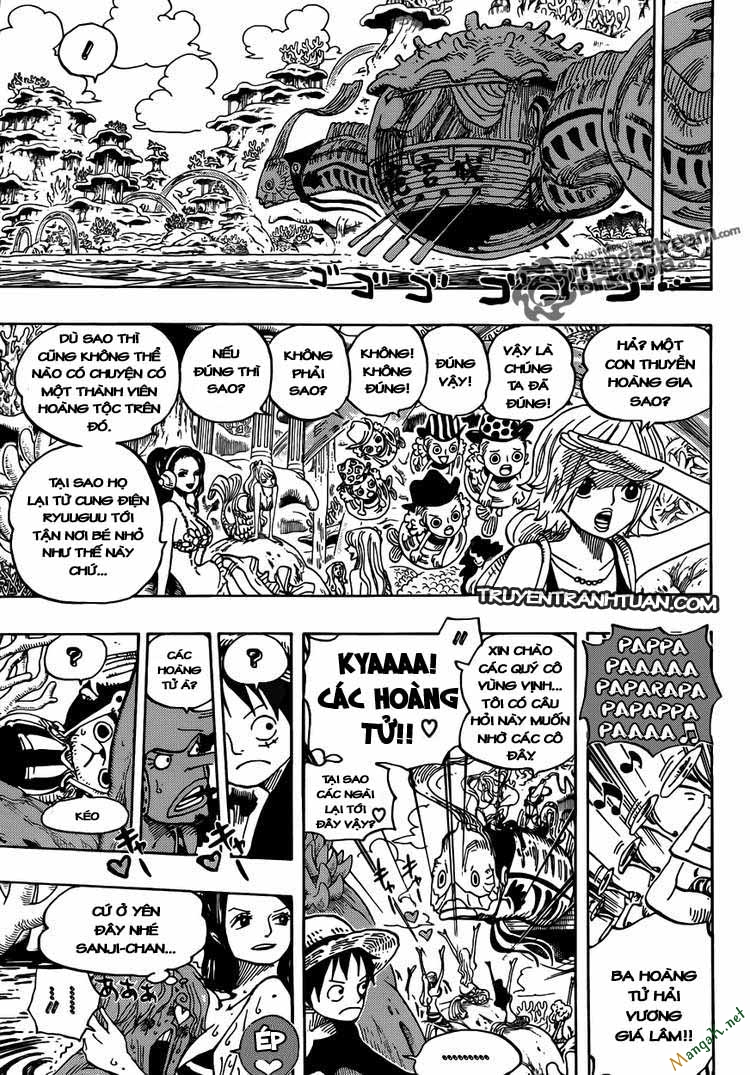 One Piece Chapter 609 - Trang 2