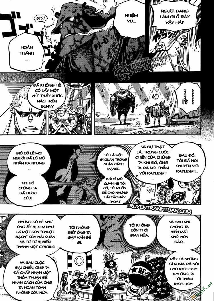 One Piece Chapter 603 - Trang 2