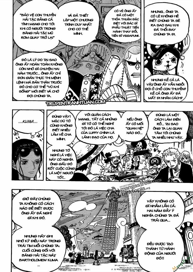 One Piece Chapter 603 - Trang 2