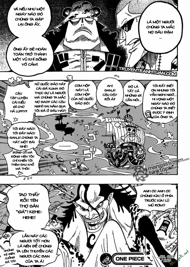 One Piece Chapter 603 - Trang 2