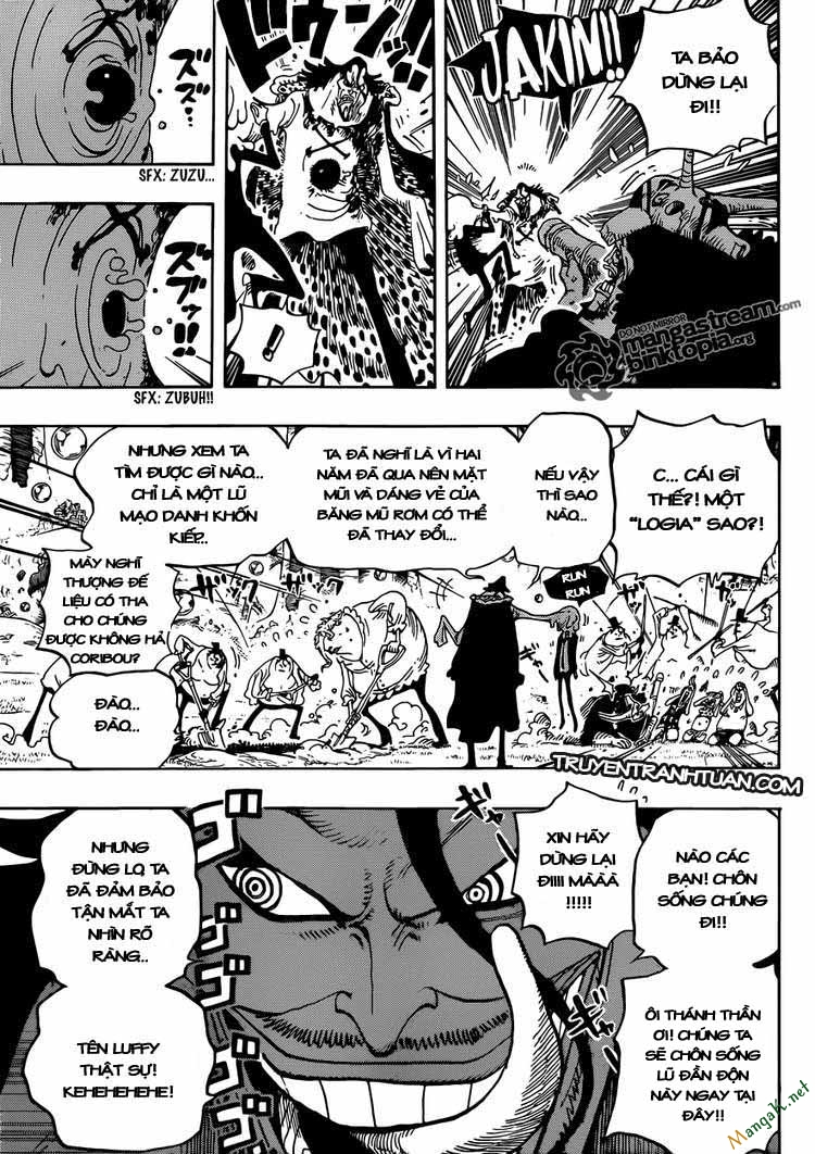 One Piece Chapter 603 - Trang 2