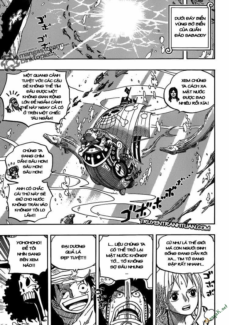 One Piece Chapter 603 - Trang 2