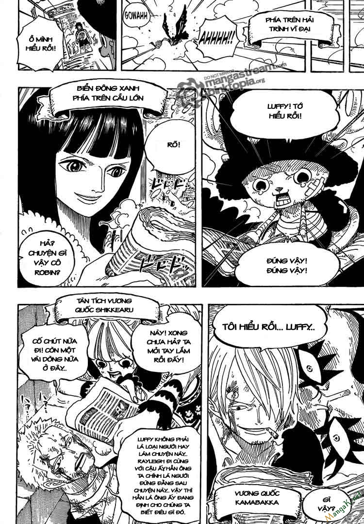 One Piece Chapter 594 - Trang 2