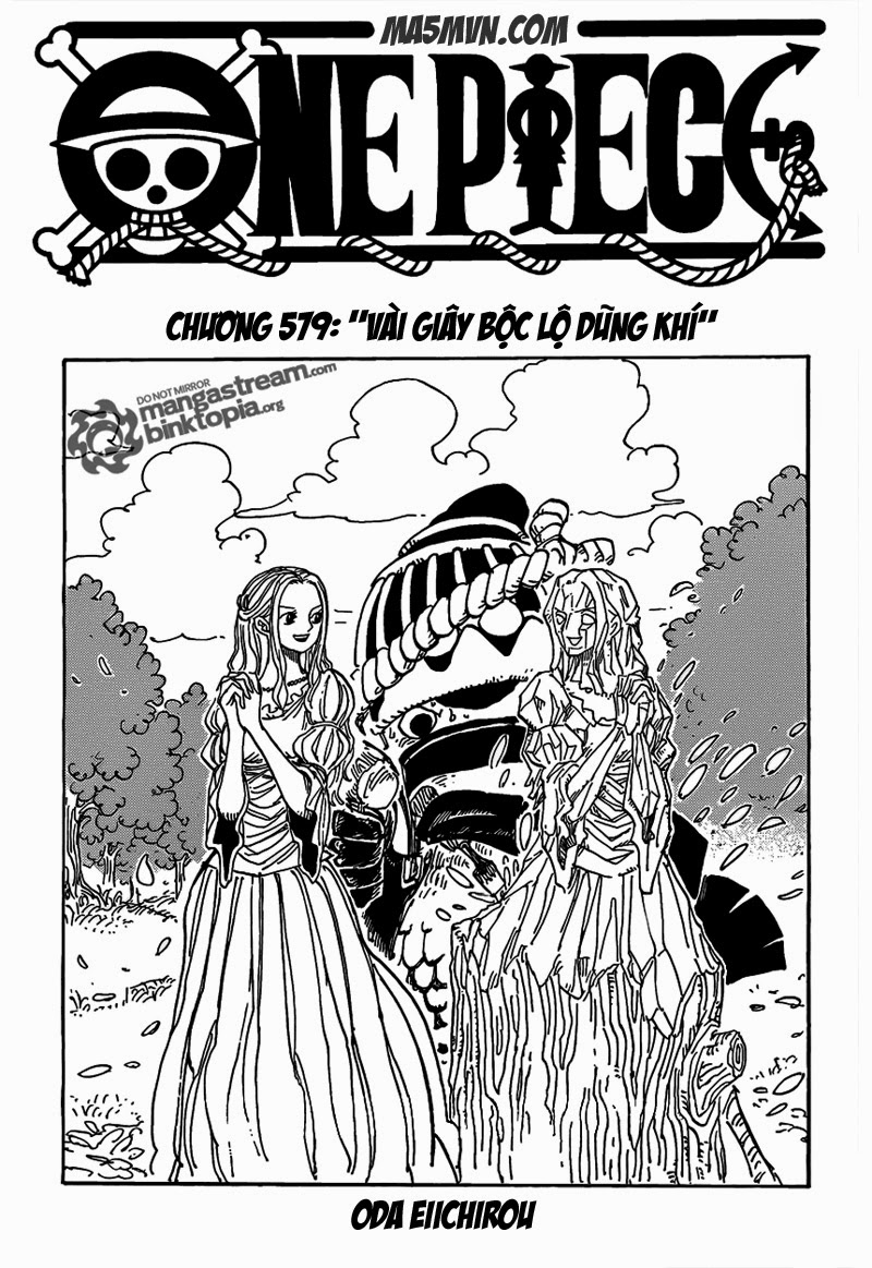 One Piece Chapter 579 - Trang 2