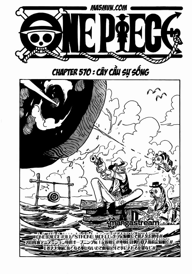 One Piece Chapter 570 - Trang 2