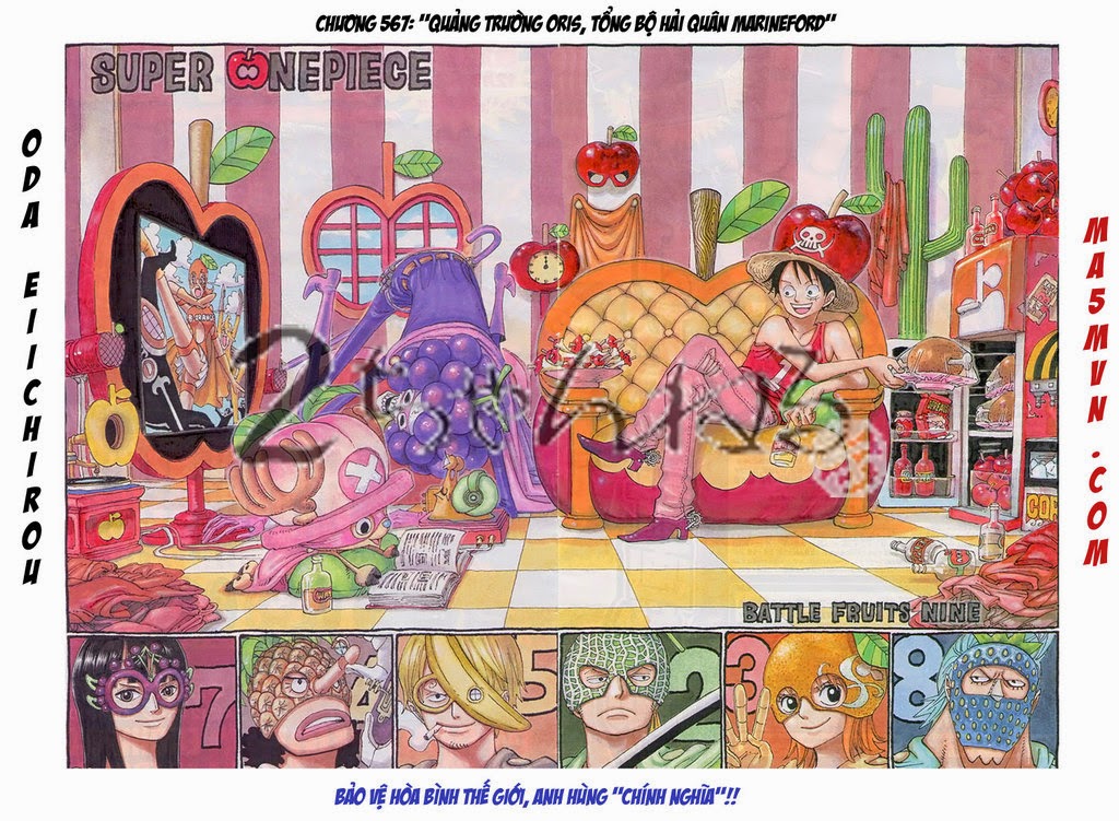 One Piece Chapter 567 - Trang 2