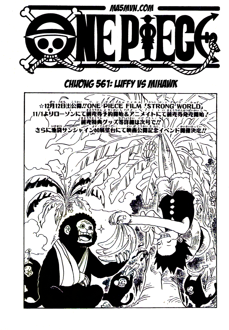 One Piece Chapter 561 - Trang 2