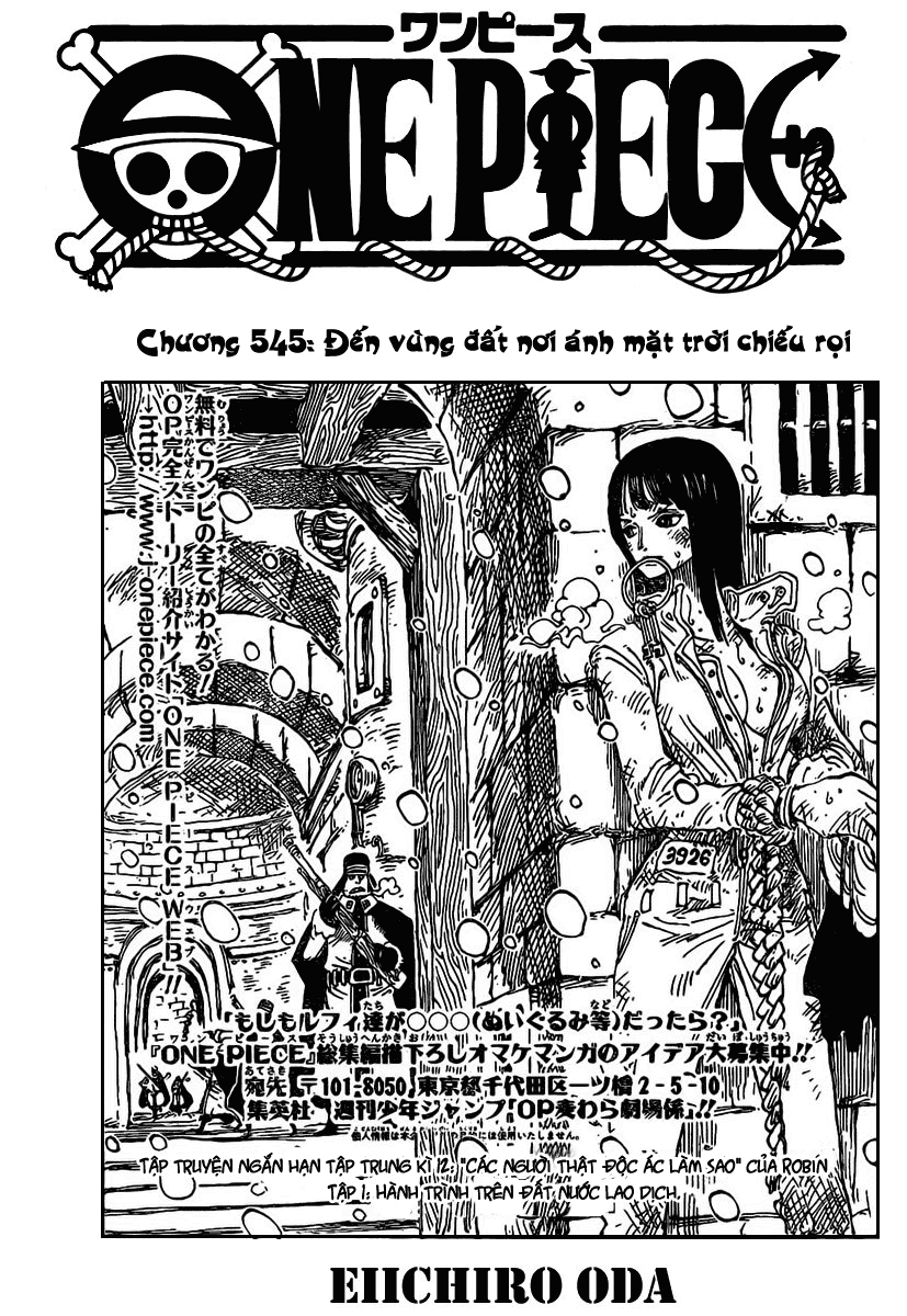 One Piece Chapter 545 - Trang 2