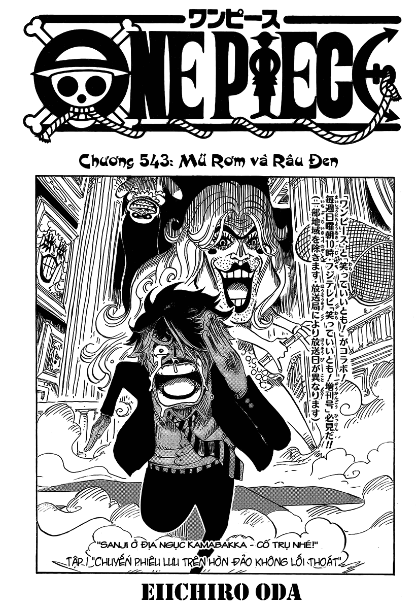 One Piece Chapter 543 - Trang 2