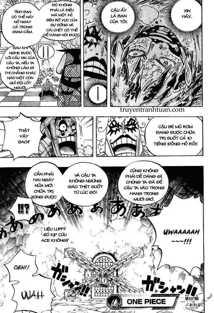 One Piece Chapter 537 - Trang 2