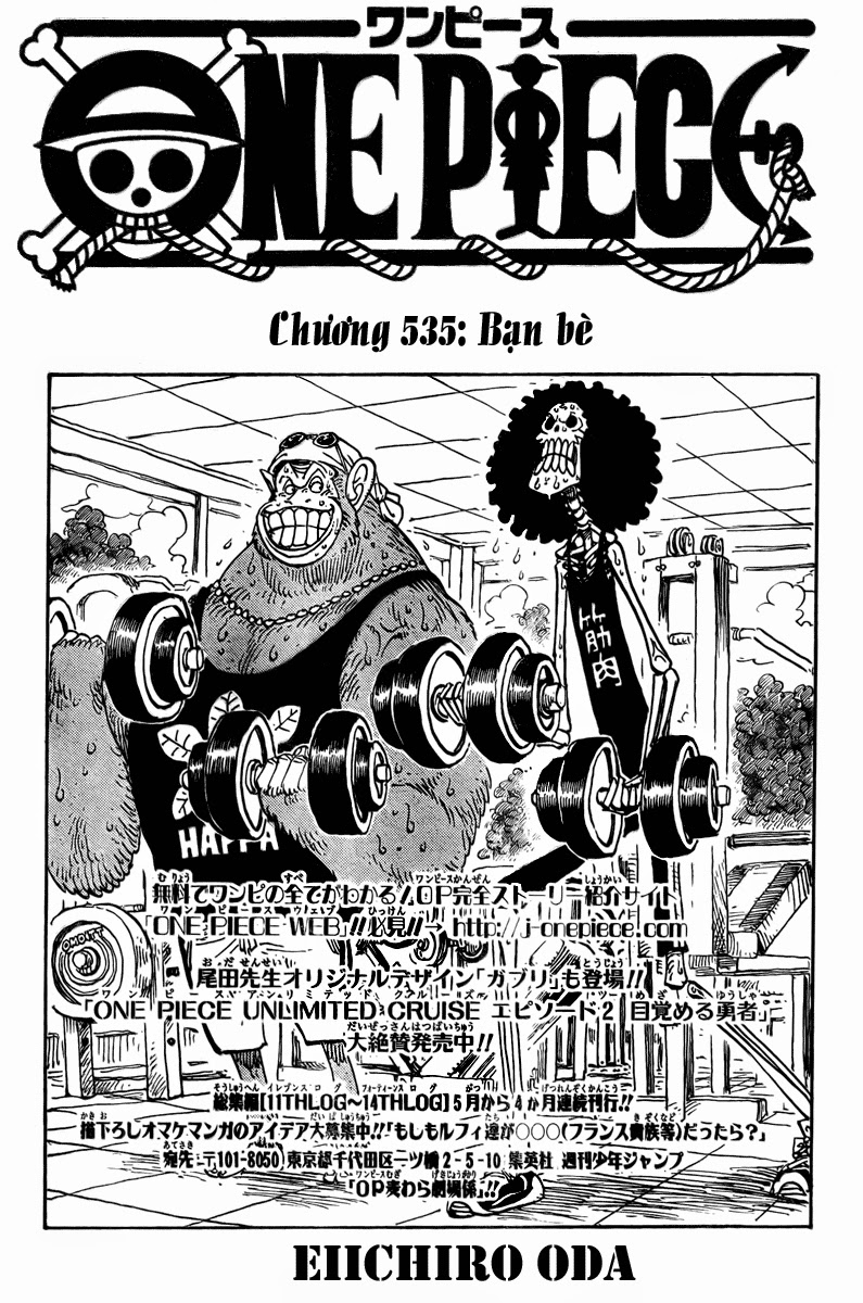 One Piece Chapter 535 - Trang 2