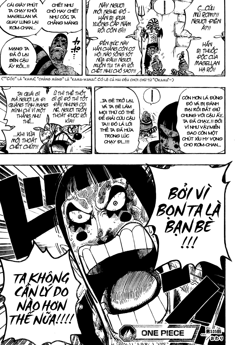 One Piece Chapter 535 - Trang 2