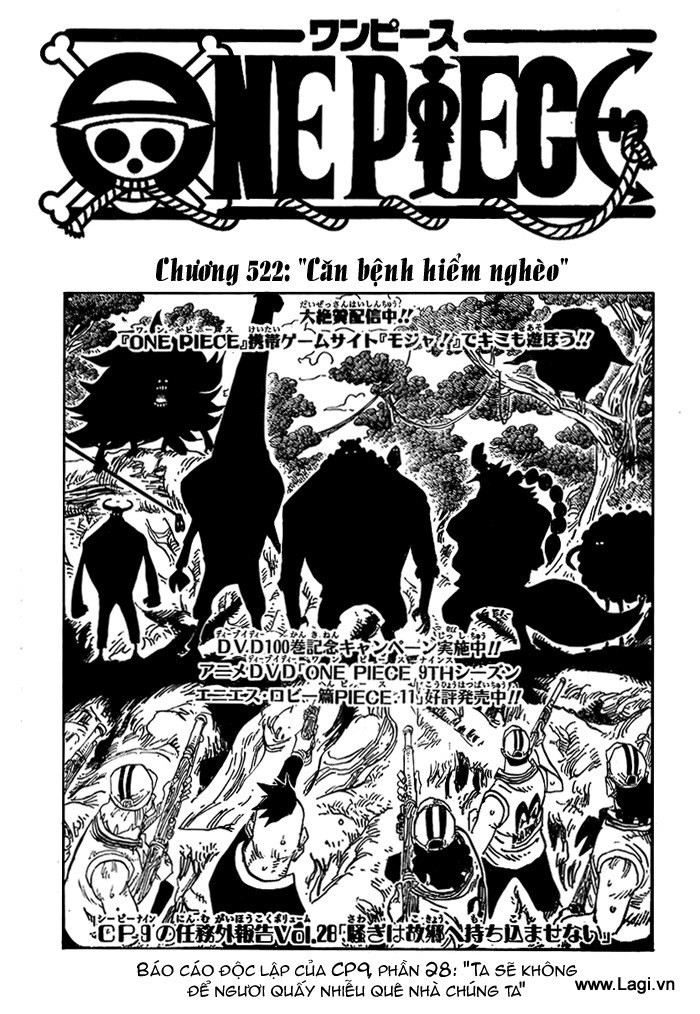 One Piece Chapter 522 - Trang 2