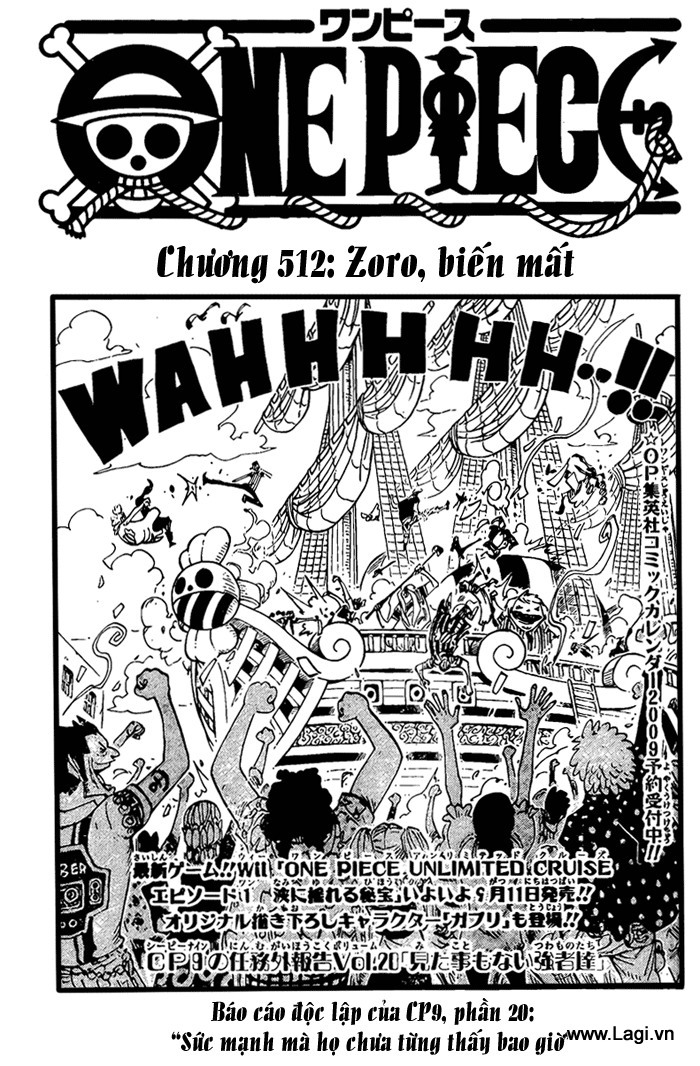 One Piece Chapter 512 - Trang 2