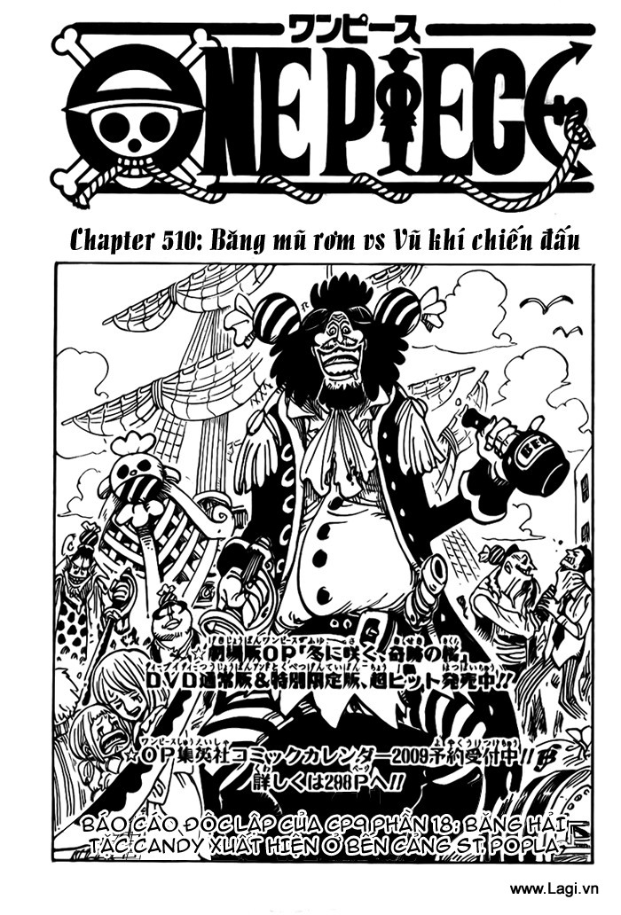 One Piece Chapter 510 - Trang 2