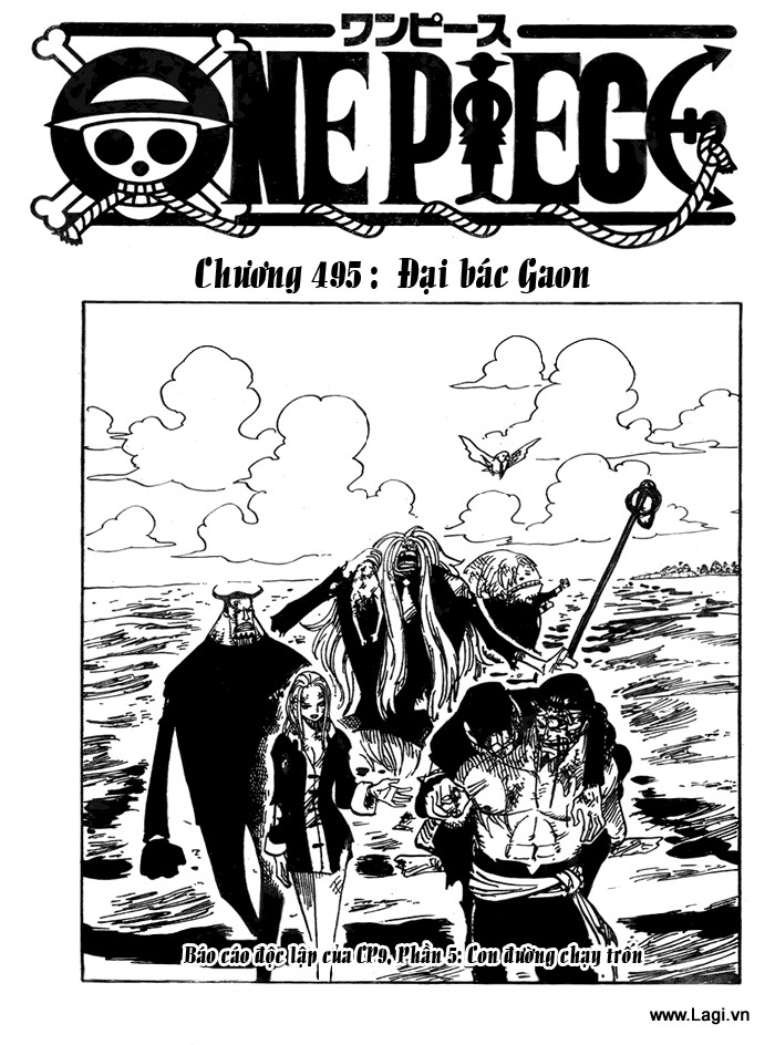 One Piece Chapter 495 - Trang 2