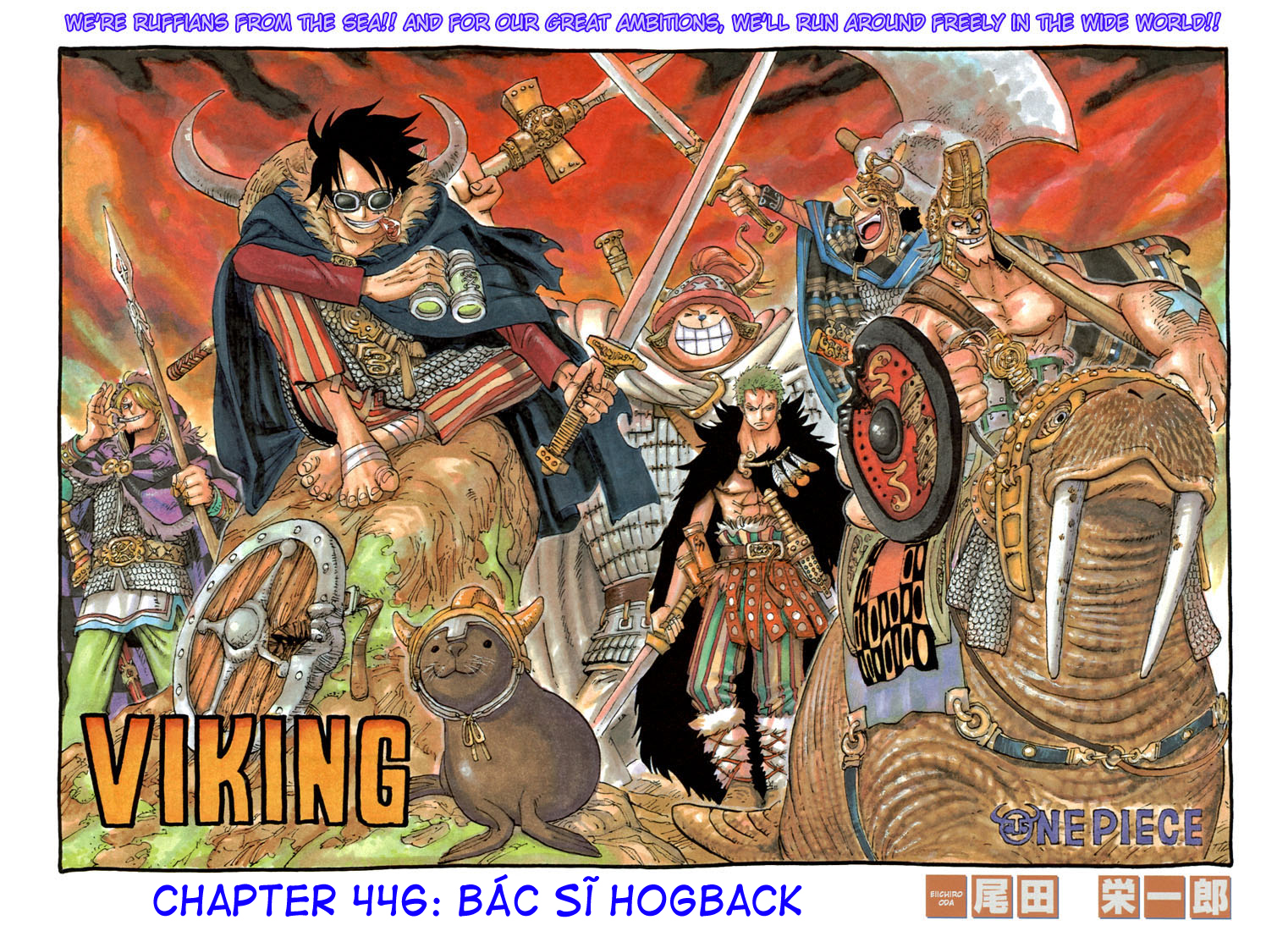 One Piece Chapter 446 - Trang 2