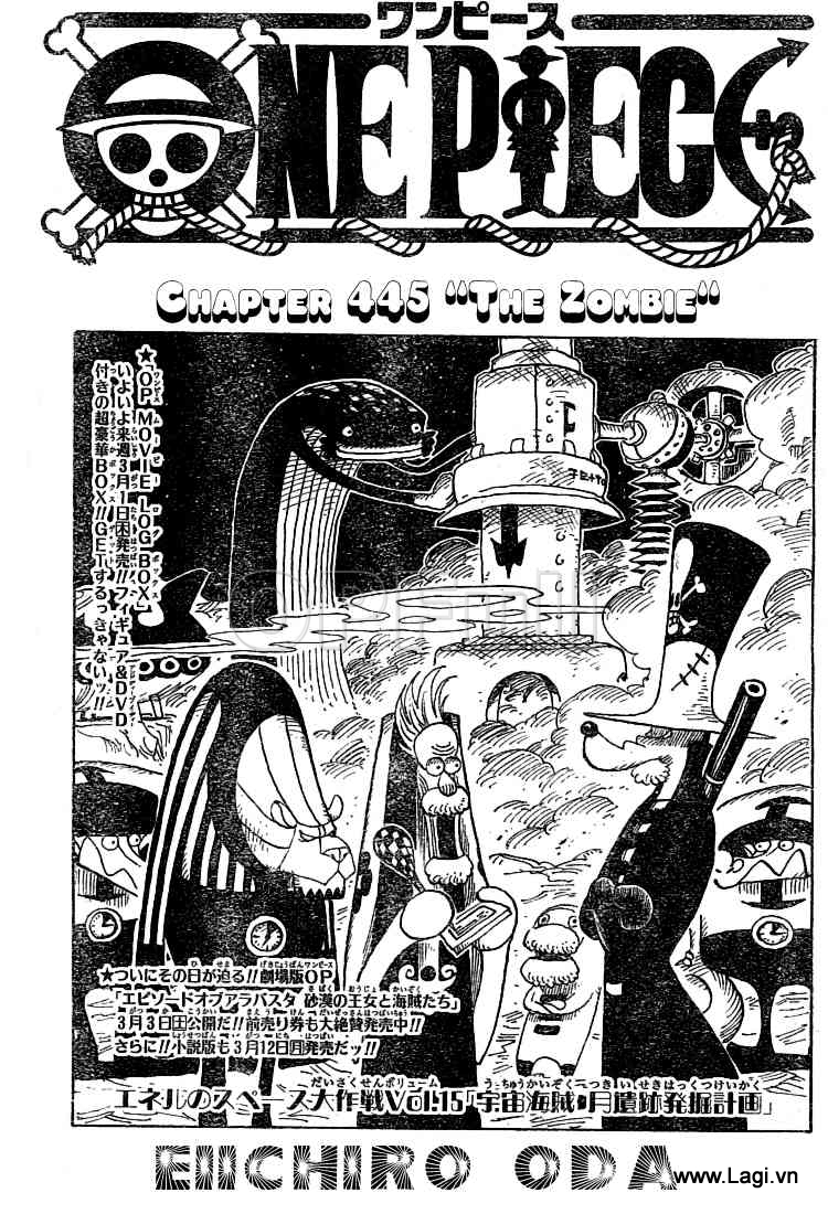 One Piece Chapter 445 - Trang 2