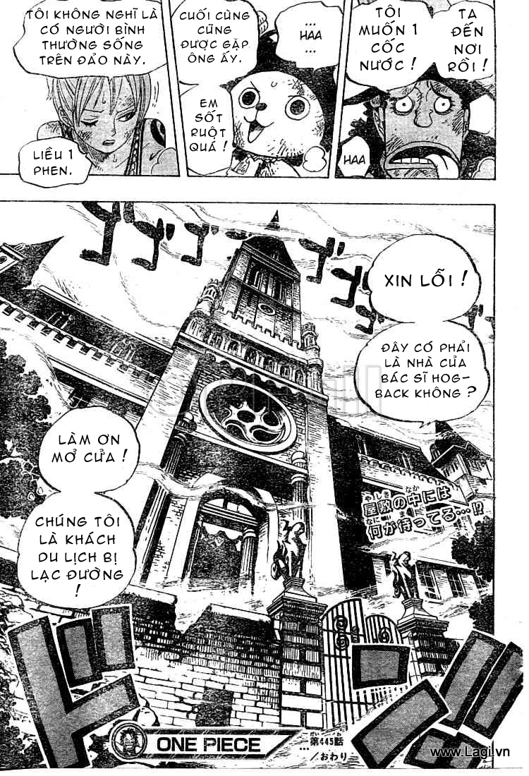 One Piece Chapter 445 - Trang 2