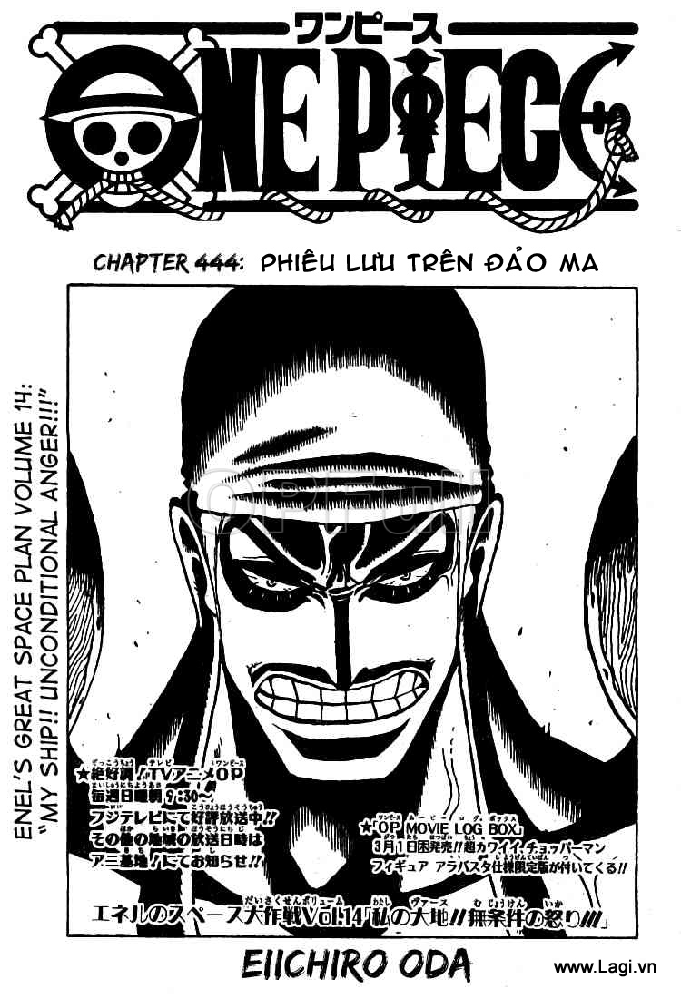 One Piece Chapter 444 - Trang 2