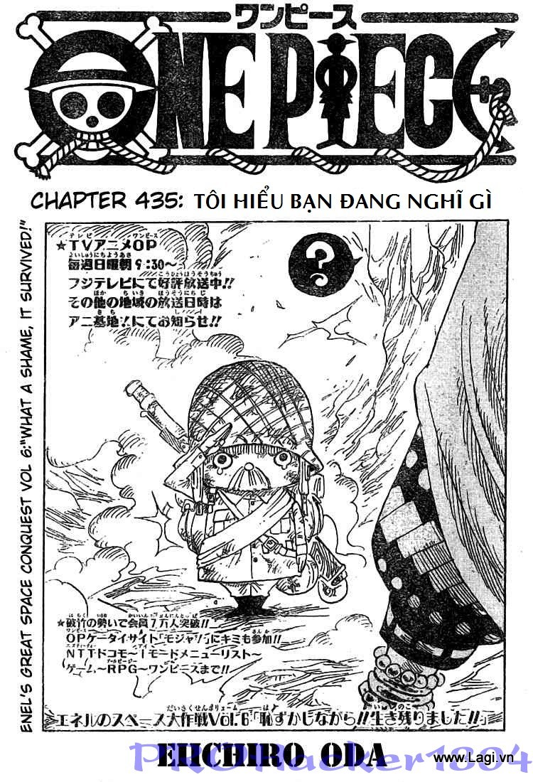 One Piece Chapter 435 - Trang 2