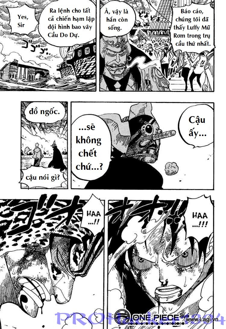 One Piece Chapter 425 - Trang 2