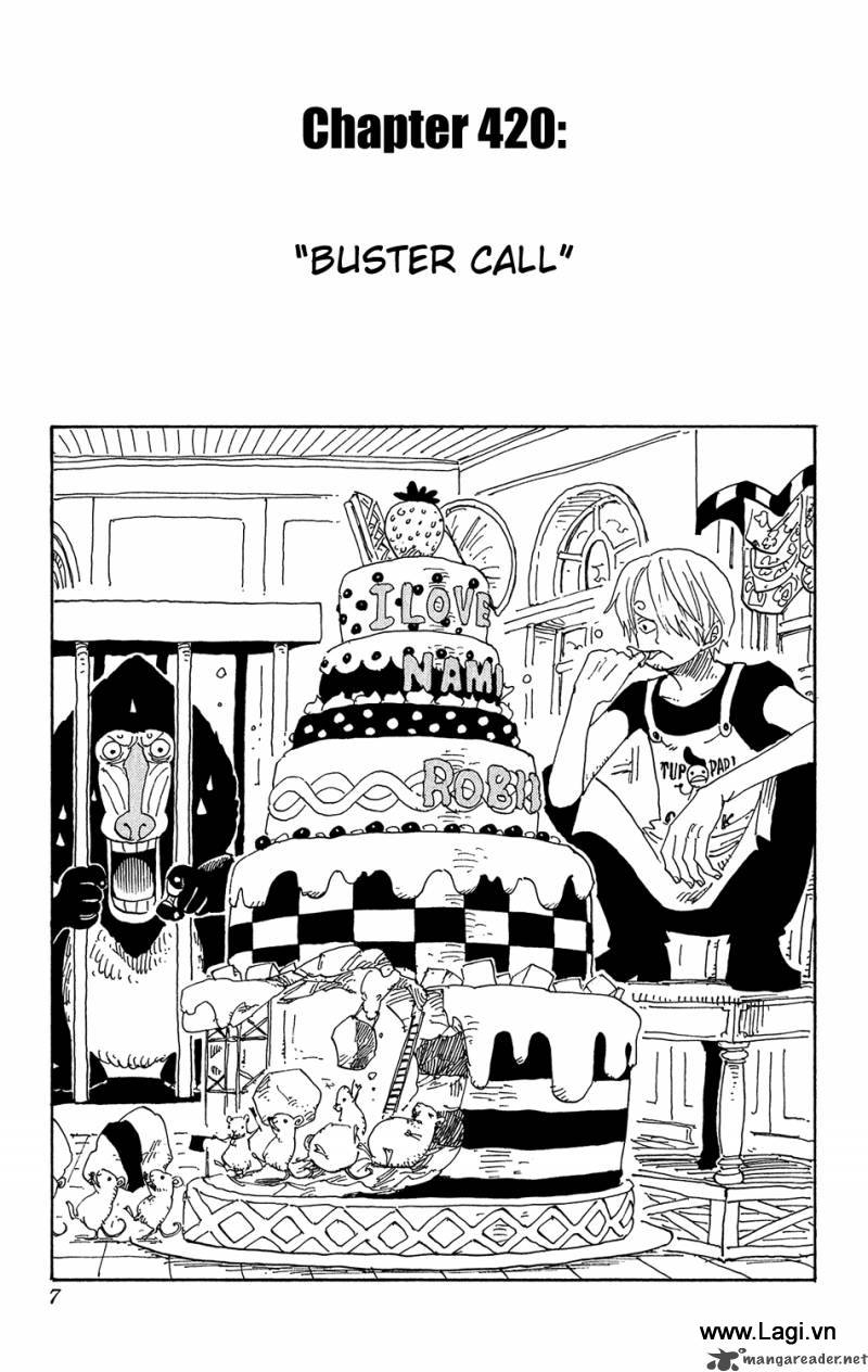 One Piece Chapter 420 - Trang 2