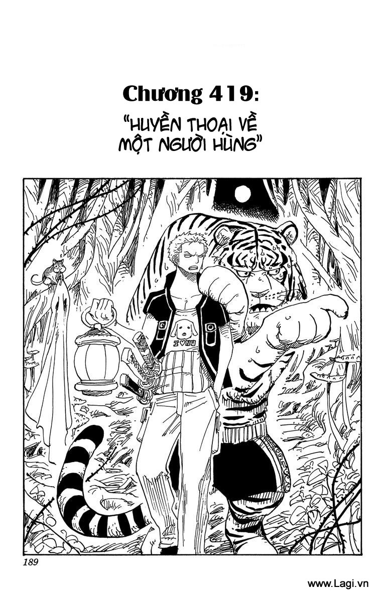 One Piece Chapter 419 - Trang 2