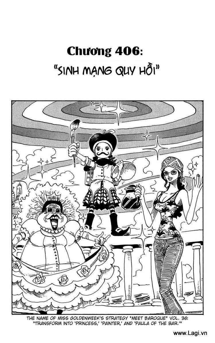 One Piece Chapter 406 - Trang 2