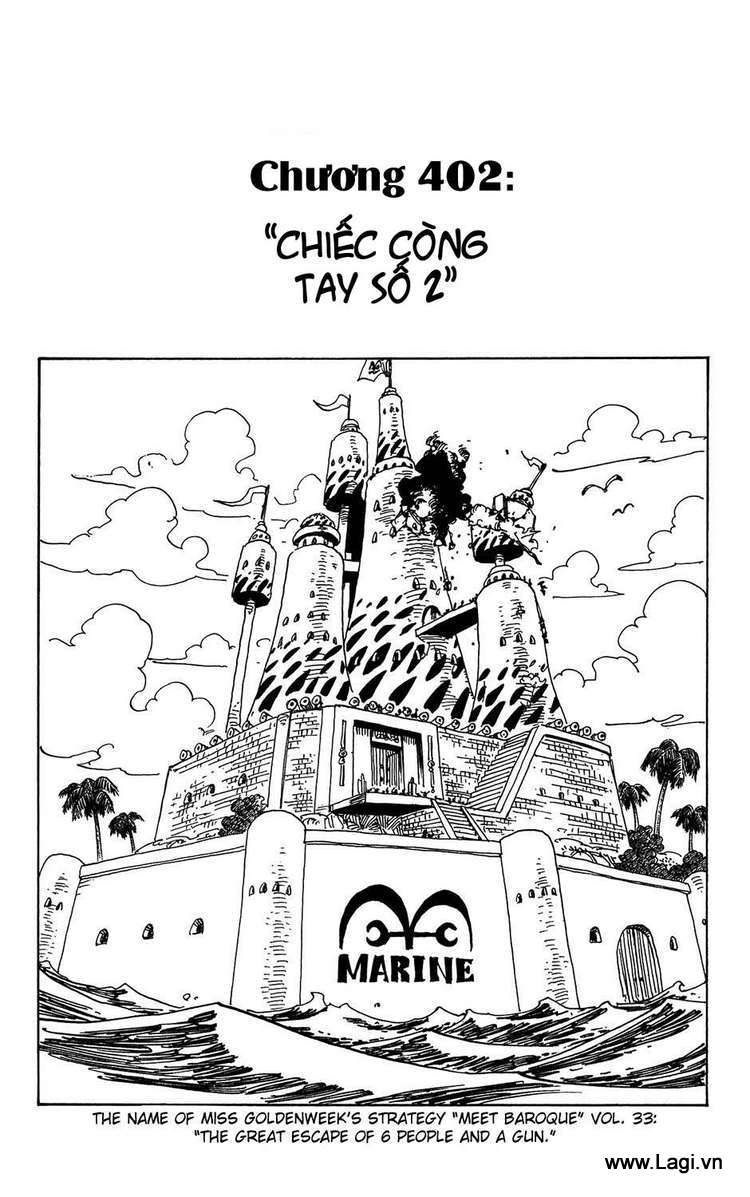 One Piece Chapter 402 - Trang 2