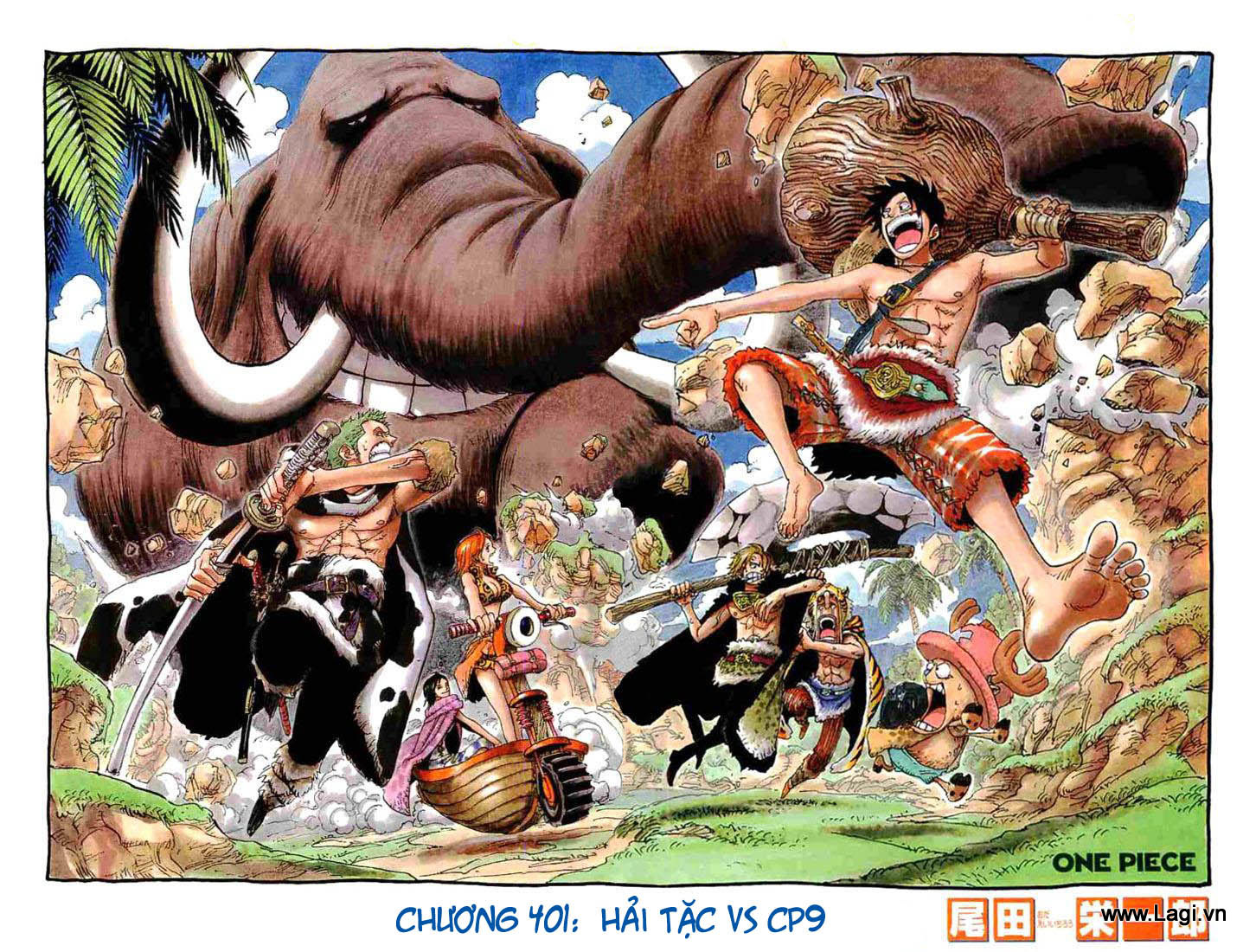 One Piece Chapter 401 - Trang 2