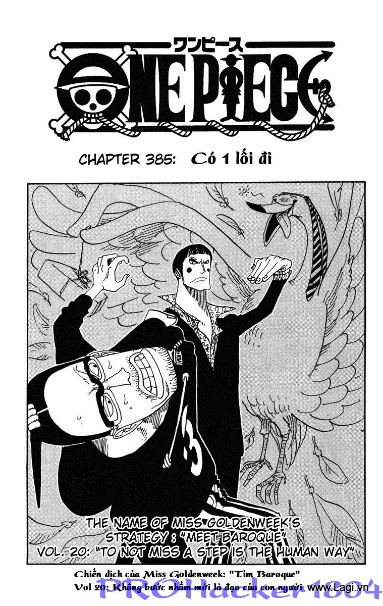 One Piece Chapter 385 - Trang 2