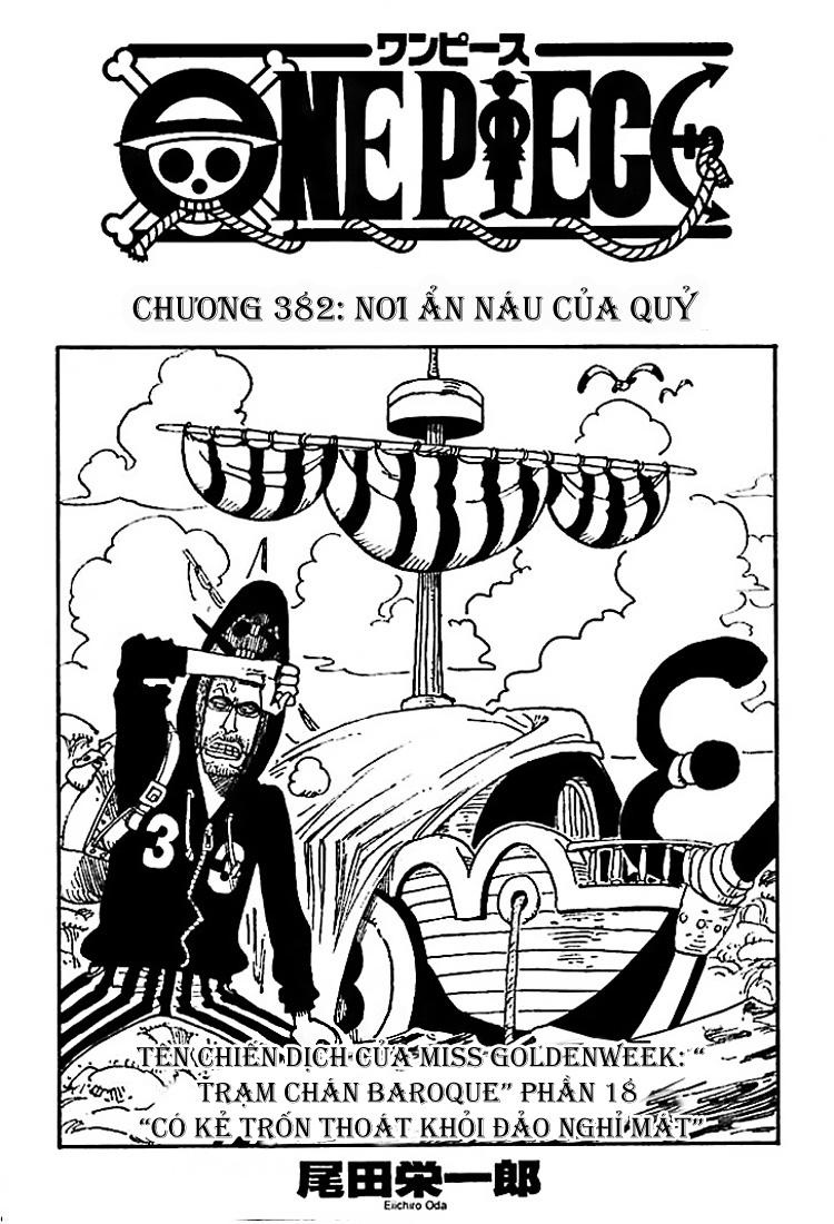 One Piece Chapter 382 - Trang 2