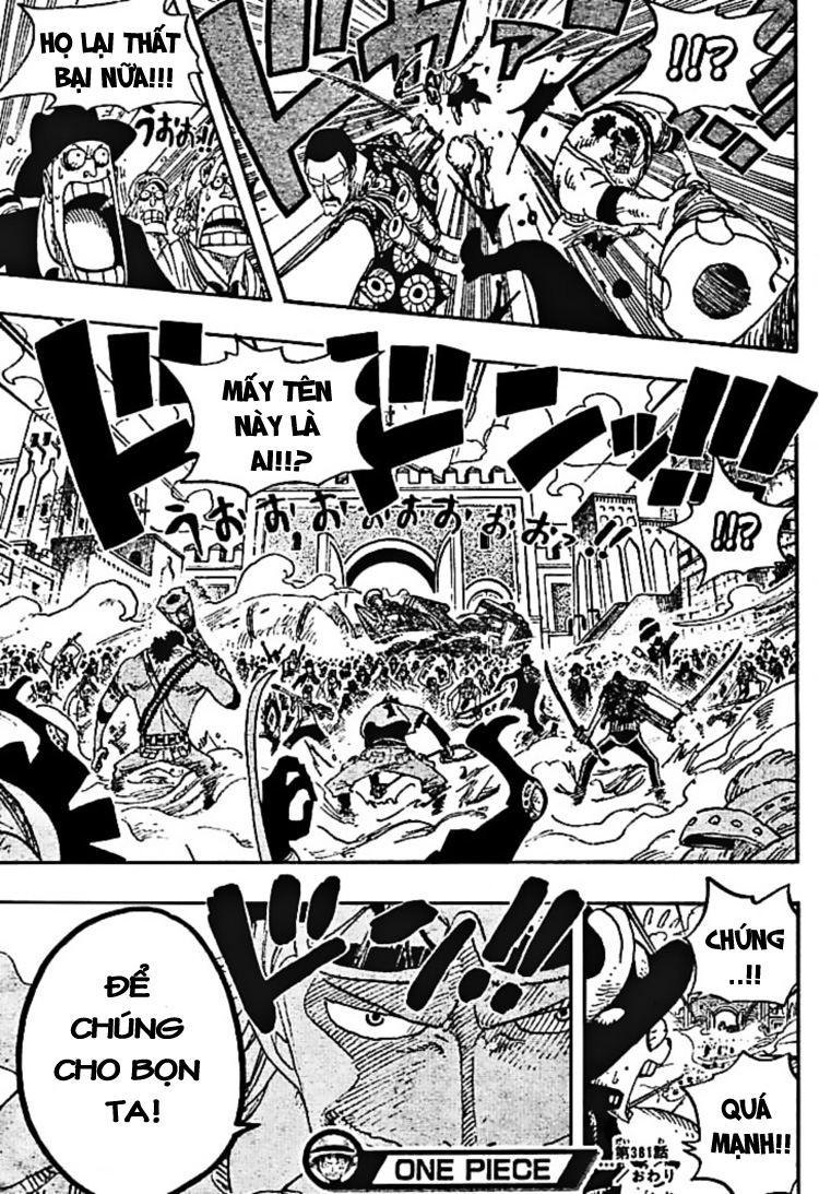 One Piece Chapter 381 - Trang 2