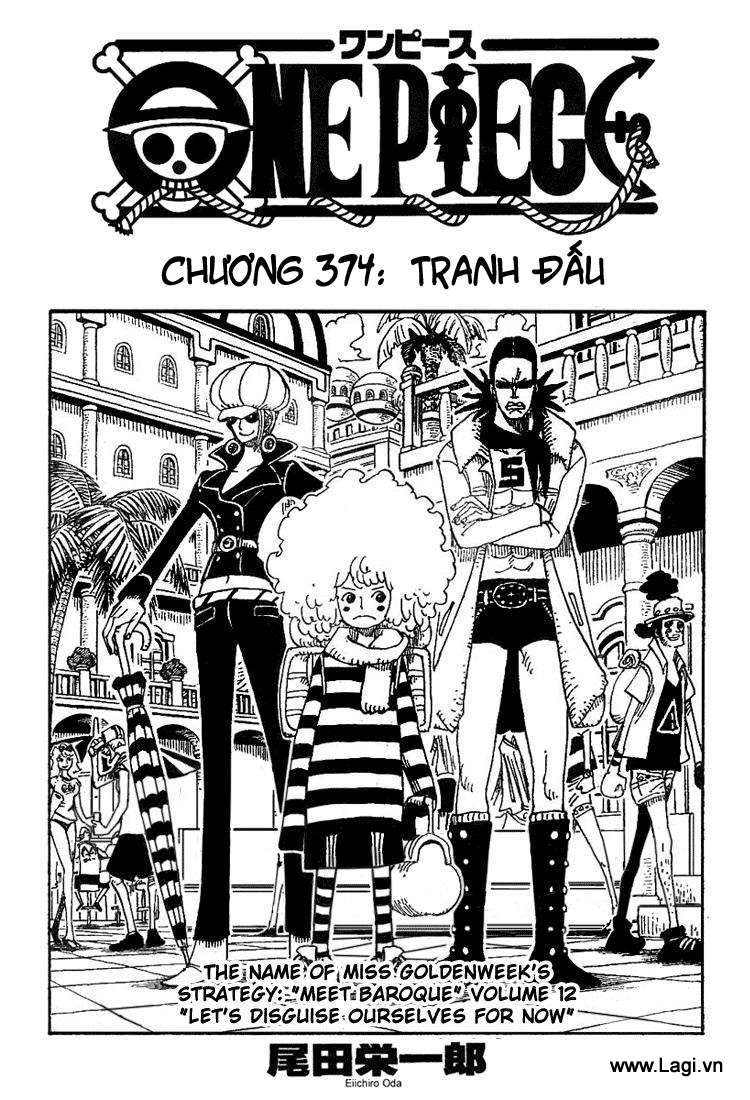 One Piece Chapter 374 - Trang 2