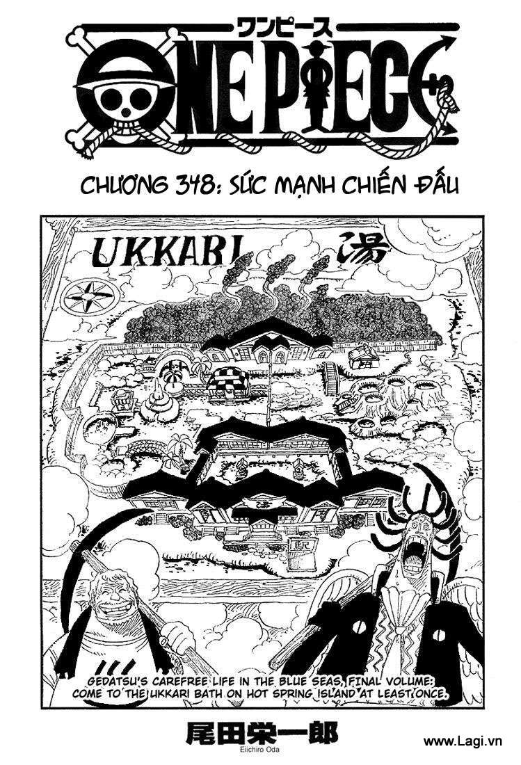 One Piece Chapter 348 - Trang 2