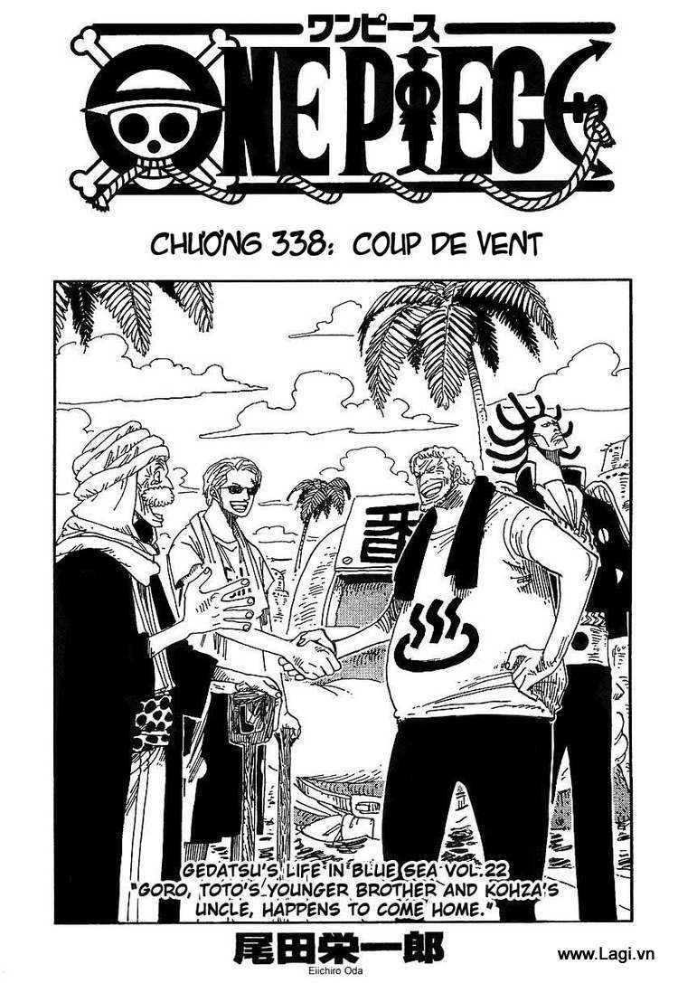 One Piece Chapter 338 - Trang 2