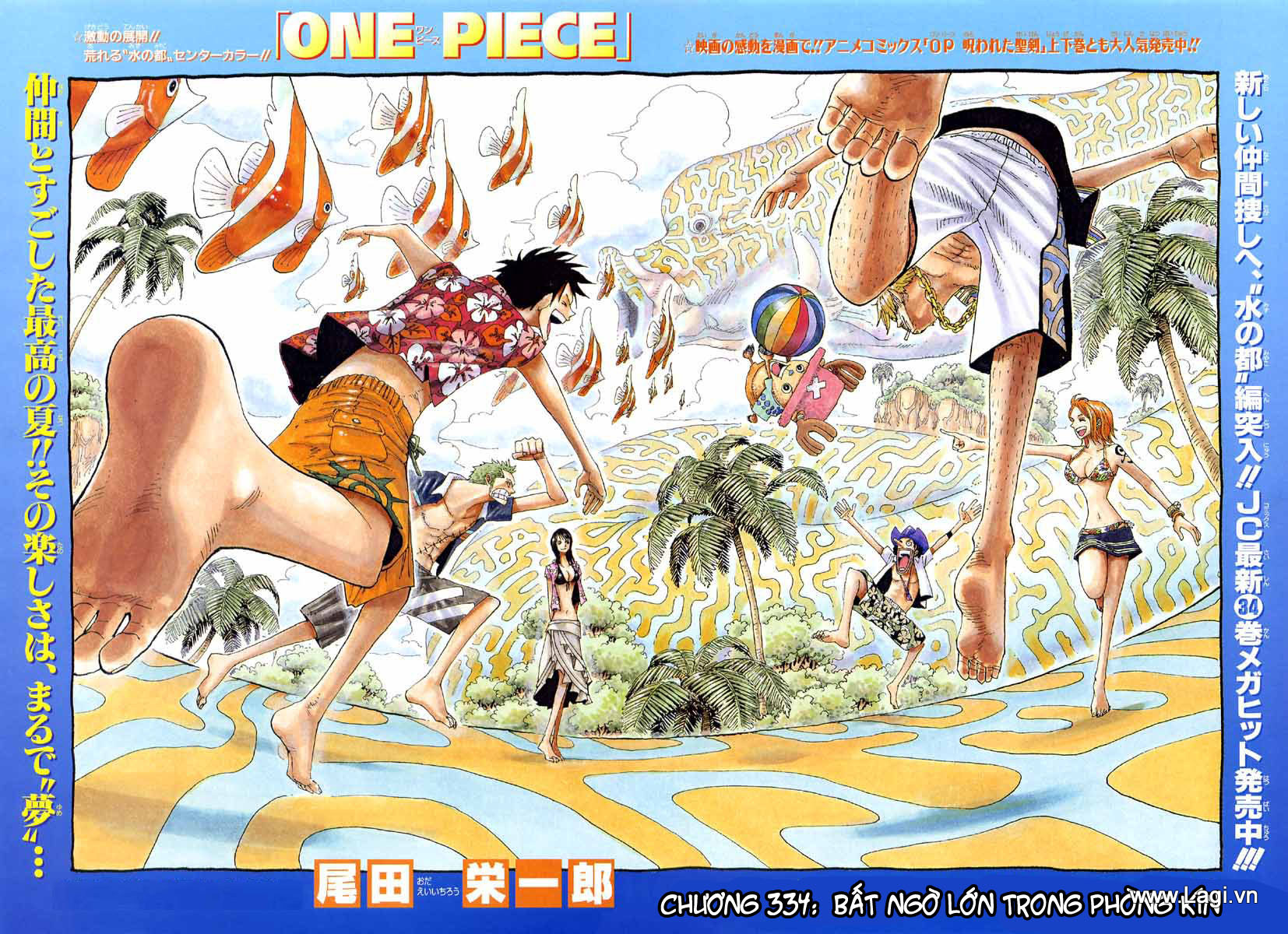 One Piece Chapter 334 - Trang 2